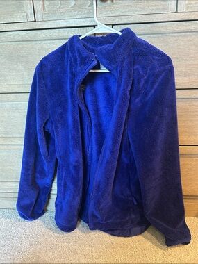 The North Face Women's Royal Blue Plush Fleece Jacket
